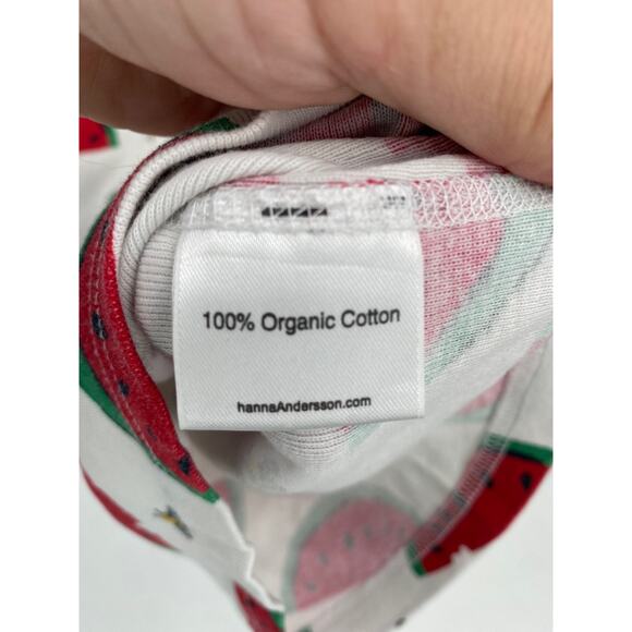 Hanna Andersson Pajama Top Watermelon Print size 110 cm US 5 - Picture 4 of 5